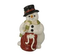 Figurine Goebel Cadeaux pour les fêtes de fin d'année, Noël, bonhomme de neige, figurine décorative, grès