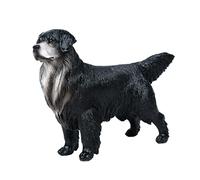 Figurine Golden Retriever réaliste - Modèle d'animal réaliste - Statue décorative de chien pour la maison - Éducatif pour jouer imaginatif