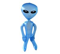 Figurine Gonflable géante - Ballon Vert de 88,9 cm avec de Science-Fiction pour Halloween, fêtes d'anniversaire ou photomaton | Accessoire de fête Gonflable pour et Adultes | Idée