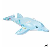 Figurine gonflable pour piscine Intex Dauphin 175 x 38 x 66 cm (6 pièces)