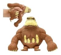 Figurine Gorille Singe Élastique Anti-Stress - Monkeyman - Marron - Bébé - Malléable - 2 ans de garantie