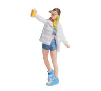 Figurine Graffiti De Personnes, Rue Chemin De Fer Disposition Pour Siku Décoration De Bureau, Collections Accessoires 1/87