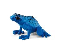 Figurine Grenouille Dendrobate Bleue avec Taches Noires - 14864
