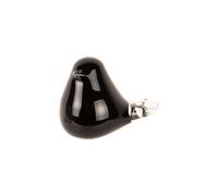 Figurine gros oiseau en verre Present Time Medium Noir 6x8 cm