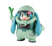 Banpresto Figurine d'action Zaku Costume Gundam 45th x Hatsune Miku 15 cm BP29605P Multicolore