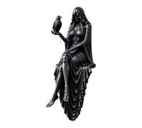 Figurine Halloween assise sur table Décoration festive effrayante pour