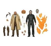 Figurine - Halloween II - Pack Ultimate Michael Myers & Dr Loomis 18 Cm G