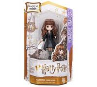 Wizarding World HARRY POTTER - Figurine Hermione Granger Articulée 8 cm - Avec Baguette Magique et Tenue Sorcier à Collectionner - Idée Cadeau - Jeu Harry Potter - Jouet Enfant 5 ans et +