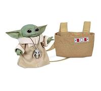 Figurine - HASBRO - Baby Yoda - Animatronique - 25 sons et mouvements - Sac inclus