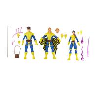 Figurine Hasbro Marvel X-Men Gambit Mavels Banshee Psylocke (x3) Bleu 15 cm