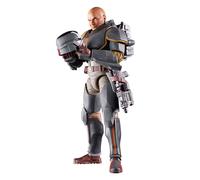 Figurine Hasbro Star Wars The Bad Batch Wrecker Mercenary Gear Gris 15 cm