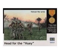 Master Box Ltd - Head For The Huey Vietnammaquette Figurine Head For The Huey Vietnam Master Box 35107 1/35ème Maquette Char Promo Figurine Miniature
