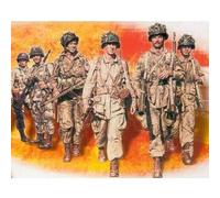 Figurine - HELLER - Parachutistes Américains - Lot de 48 - Enfant - Mixte