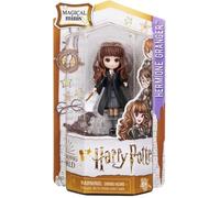 Wizarding World HARRY POTTER - Figurine Hermione Granger Articulée 8 cm - Avec Baguette Magique et Tenue Sorcier à Collectionner - Idée Cadeau - Jeu Harry Potter - Jouet Enfant 5 ans et +