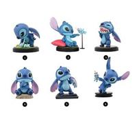 Pack 6 Figurines Yume Hero Stitch Art Gallery Series