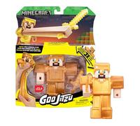 Figurine - HEROES OF GOO JIT ZU - Steve Gold - 11 cm - Extensible - Minecraft
