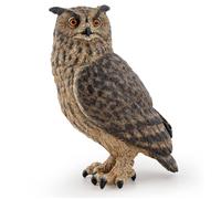 Figurine Hibou Grand Duc Marron TU
