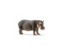 Figurine Hippopotame - SCHLEICH - Collection Animaux de la Savane - Peinte à la main - 13.4 x 6 x 5.3 cm
