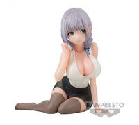 Figurine Hololive If Relax Time - Shirogane Noel Office Style 11cm