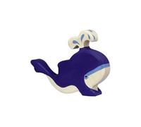 Figurine Holtztiger Baleine bleue avec eau
