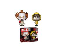 Ça (It) Pack 2 Vynl Vinyl Figurines Pennywise & Georgie 10 Cm