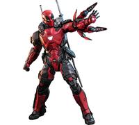 Figurine Hot Toys Cms09d42 - Marvel Comics - Armorized Deadpool Deluxe Version
