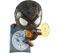 Figurine Hot Toys COSB917 - Marvel Comics - Spider Man : No Way Home - Spider Man Black and Gold Suit & Magic Shooter Version G