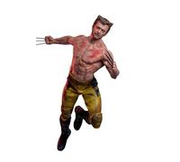 Hot Toys Statue de collection MMS756 Deadpool et Wolverine – version veste 30 cm