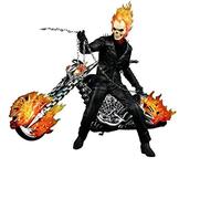 Figure Hot Toys MMS133 - Marvel Comics - Ghost Rider - Ghost Rider With Hellcycle multicolore G