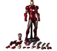 Figurine Hot Toys MMS185 - Marvel Comics - The Avengers - Iron Man Mark 7 Standard Version Multicolore G