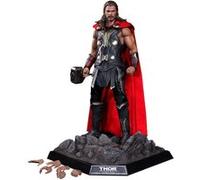 Figurine Hot Toys MMS225 - Marvel Comics - Thor : The Dark World - Thor Light Asgardian Armor Version Multicolore G