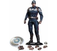 Figurine Hot Toys MMS242 - Marvel Comics - Captain America : The Winter Soldier - Captain America Stealth S.T.R.I.K.E. Suit Version Multicolore G