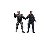 Figurine Hot Toys MMS266 - Robocop - Robocop Battle Damaged Version & Alex Murphy