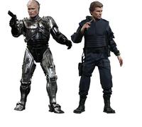 Figurine Hot Toys Mms266 - Robocop - Robocop Battle Damaged Version & Alex Murphy