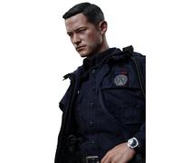 Figurine Hot Toys Mms274 - Dc Comics - The Dark Knight Rises - John Blake With Bat-Signal