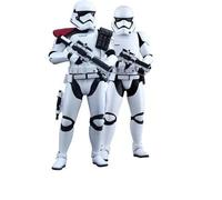 Figurine Hot Toys Mms335 - Star Wars : The Force Awakens - First Order Stormtrooper Officer And First Order Stormtrooper