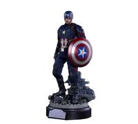 Figurine Hot Toys Mms360 - Marvel Comics - Captain America : Civil War - Captain America Battling Version