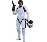 Figurine Hot Toys Mms418 - Star Wars Iv : A New Hope - Han Solo Stormtrooper Disguise