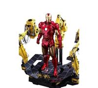 Figurine Hot Toys Mms462d22 - Iron Man 2 - Iron Man Mark 4 With Suit-Up Gantry