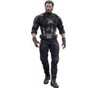 Figurine Hot Toys MMS480 - Marvel Comics - Avengers 3 : Infinity War - Captain America Movie Promo Edition Standard Version Multicolore G