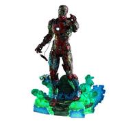 Figure Hot Toys MMS580 - Marvel Comics - Spider-Man : Far From Home - Mysterio's Iron Man Illusion multicolore G
