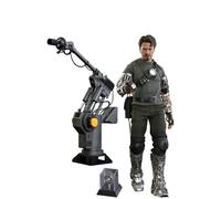 Figurine Hot Toys Mms582 - Marvel Comics - Iron Man - Tony Stark Mech Test Deluxe Version