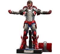 Figurine Hot Toys Mms600 - Marvel Comics - Iron Man 2 - Tony Stark Mark 5 Suit Up Deluxe Version