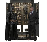 Figurine Hot Toys Mms750 - Dc Comics - Batman : The Dark Knight - Batman Armory & Bruce Wayne