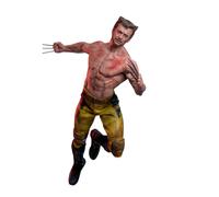 Figurine Hot Toys MMS756 - Marvel Comics - Deadpool & Wolverine - Wolverine Jacket Version