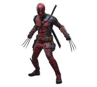 Figurine Hot Toys Mms782 - Marvel Comics - Deadpool & Wolverine - Deadpool Battling Version