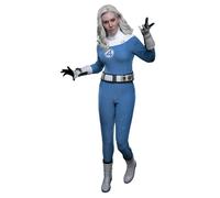 Figurine Hot Toys Mms824 - Marvel Comics - The Fantastic Four : First Steps - Invisible Woman & H.E.R.B.I.E