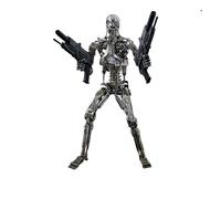 Figurine Hot Toys Mms840d77 - Terminator 2 : Judgment Day - Endoskeleton Battle Damaged Version