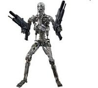 Figurine MMS840D77 - Terminator 2 : Judgment Day - Endoskeleton Battle Damaged Version