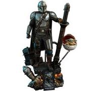 Figurine Hot Toys Qs017 - Star Wars : The Mandalorian - The Mandalorian & The Child Deluxe Version
